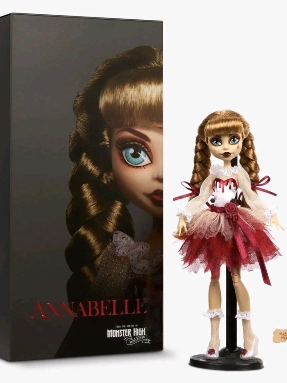 Monster High Skullector Annabelle Doll The Conjuring Mattel HND85 2023